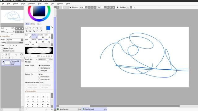 НАУЧИСЬ рисовать в SAI за одно видео! ∎ TUTORIALS смотреть онлайн