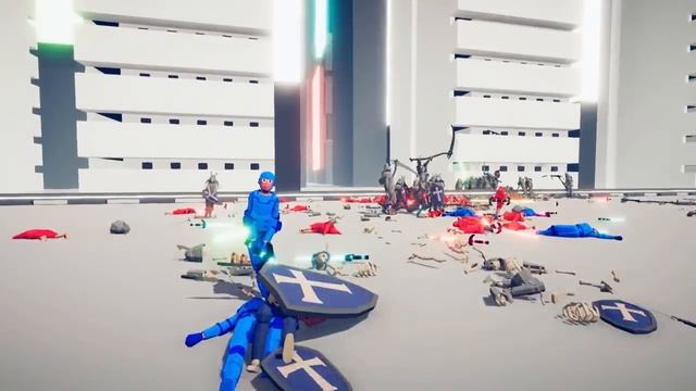 Castle Defense War Game 6: Neon City and Undead Invasion TABS Mod Totally Accurate Battle Simulator смотреть онлайн