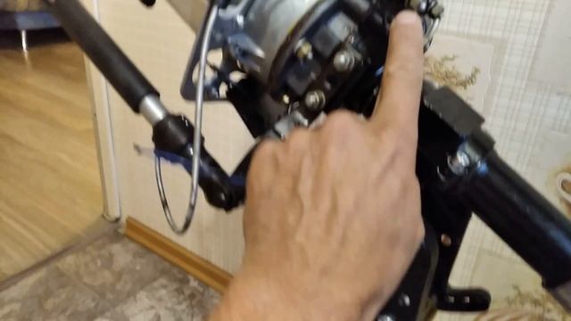 Гибрид лодочного мотора Салют + триммер 43сс смотреть онлайн