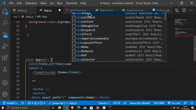 How to add Dark Theme To React Website|React JS Tutorial |Hindi смотреть онлайн