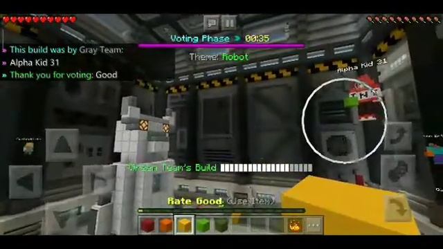 Битва Строителей в Minecraft Pe |Робот ? смотреть онлайн