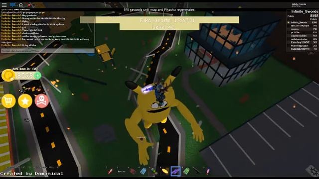 OP Glitch!/Roblox/A Very Hungry Pikachu смотреть онлайн