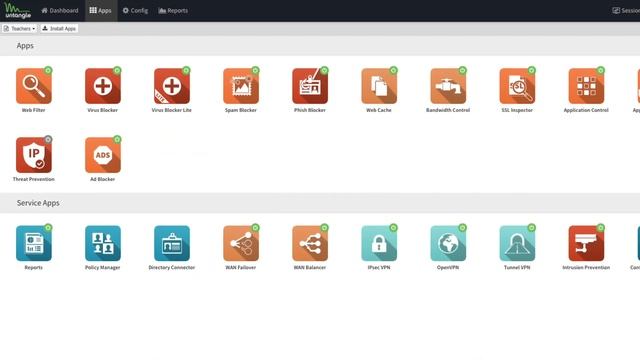 Untangle NG Firewall Demo смотреть онлайн