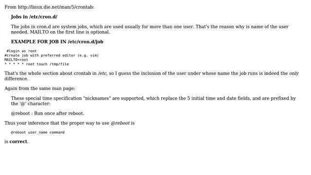 How to use @reboot in /etc/cron.d? (3 Solutions!!) смотреть онлайн