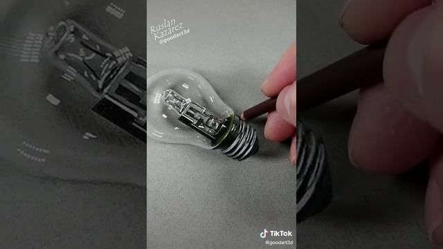 Как красиво нарисовать лампочку смотреть онлайн