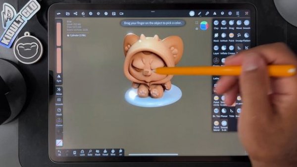 Uploading Nomad Sculpt to Cults3D for 3D Printing | Free STL