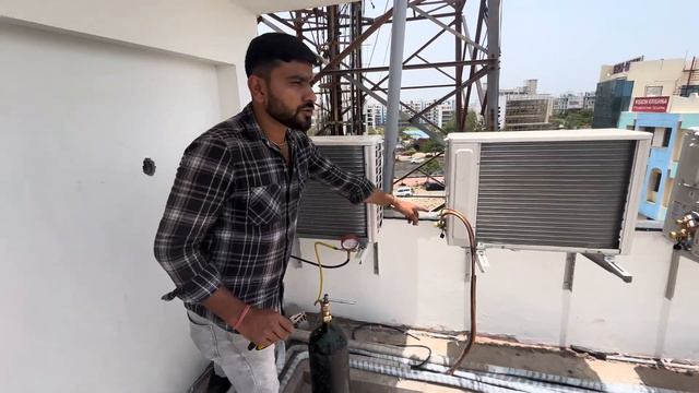 Ac installation puri jankari Mitsubishi electric ⚡️MS/MU-JP18VF смотреть онлайн