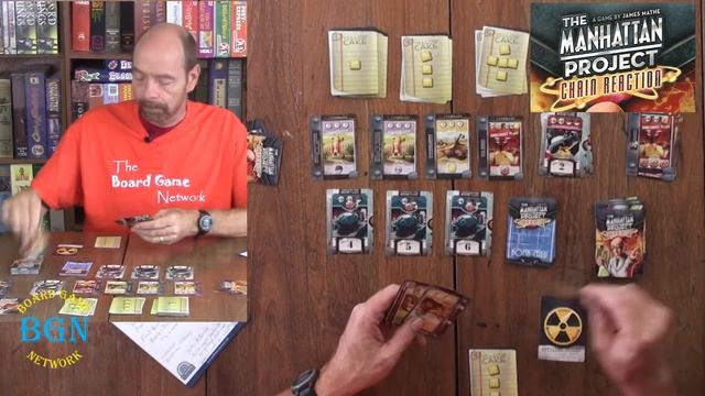How to play The Manhattan Project: Chain Reaction card game смотреть онлайн