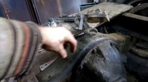 Ставим раздатку газ 66 на самодельный трактор.