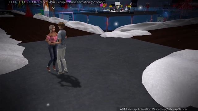 SL - CD_02 French JAVA - retro couple dance animation - for Second Life 3D game смотреть онлайн