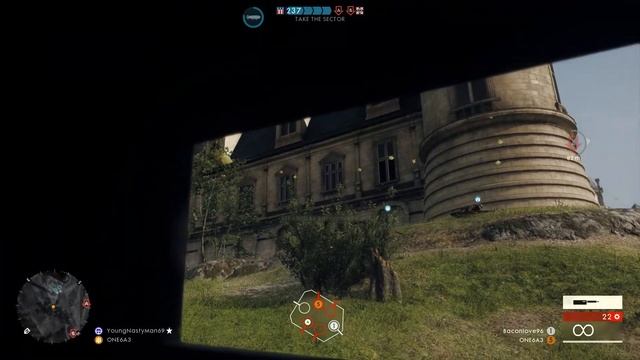 Battlefield 1 Winning from inside a Tank! PC Gameplay Max Setting GTX 1060 GPU смотреть онлайн