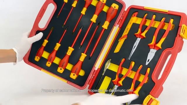 Набор диэлектрических инструментов "Tolsen" Premium смотреть онлайн