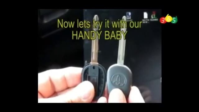 Применение программатора ключей JMD Handy Baby Plus для копирования G чипов от Toyota