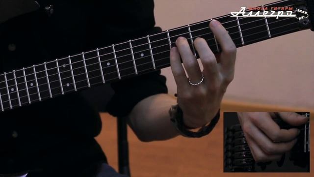 Как играть на гитаре рифф Dire Straits - Money For Nothing - Школа гитары Аллегро смотреть онлайн