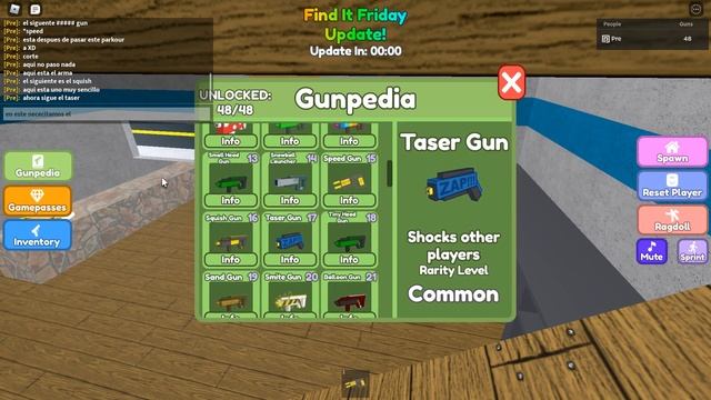 Roblox Admin guns Armas 11 a 20 смотреть онлайн