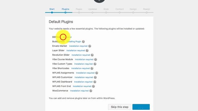 WPLMS Site setup Wizard [version 2.5 - 3.9.9 ] смотреть онлайн