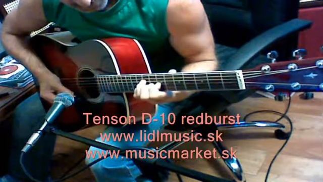0107_Tenson D-10 Red burst dreadghnout смотреть онлайн