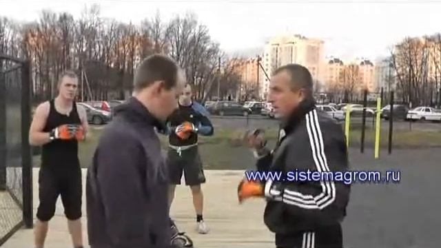 Штурмовой бой ГРОМ. Видеоурок. Связки руками