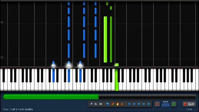 Linkin Park - Powerless - Piano Tutorial (100%) Synthesia + Sheet Music смотреть онлайн