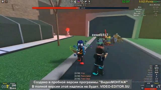 ВОССТАНИЕ ЗОМБИ В РОБЛОКС! Zombie Uprising смотреть онлайн