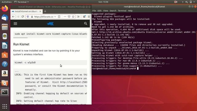 How to Install, Use and Fix Kismet with Wi Fi Adapter смотреть онлайн