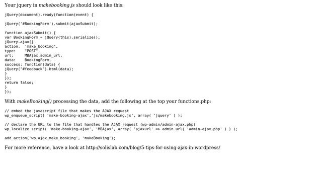 Wordpress: Custom Form with Ajax (4 Solutions!!) смотреть онлайн