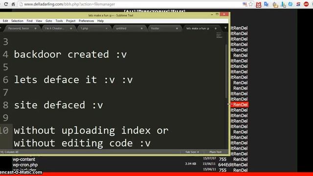 Hack And Deface A Website. смотреть онлайн