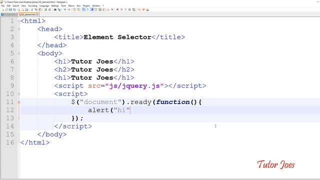 jQuery Complete Tutorial in Tamil | jQuery Tutorial for Beginners Part-1 смотреть онлайн