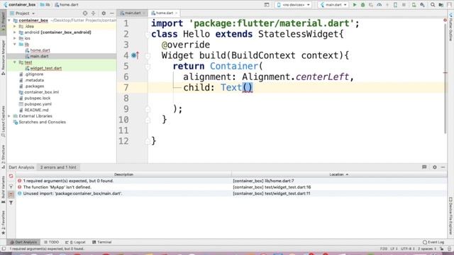 How to use Container Widget in Flutter Tutorial - Android, iOS Hybrid Application Development смотреть онлайн