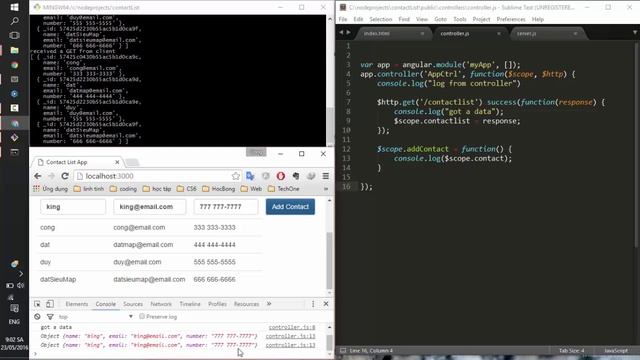 Quay lại chỉnh sửaMEAN Stack (4/5) - MongoDB, Express, Angular JS, and Node JS смотреть онлайн