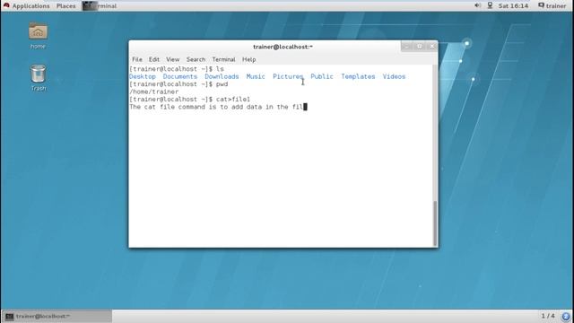 Linux Creating Files смотреть онлайн