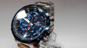 Casio Edifice EQB-900DB-2A Bluetooth Tough solar watch video 2018