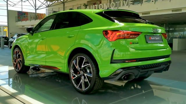 2022 Audi RS Q3 Sportback in Kyalami Green / 400HP, Quattro, €90 000 смотреть онлайн