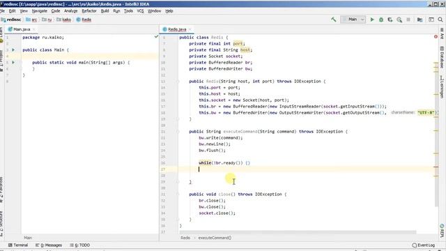 Simple Own Redis Client. Java смотреть онлайн
