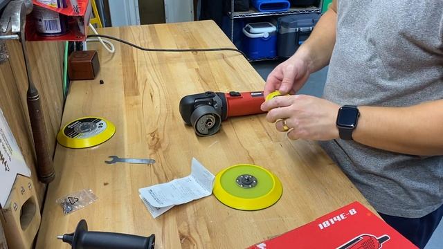 Harbor Freight Dual Action Polisher Review - BAUER 1814E-B смотреть онлайн