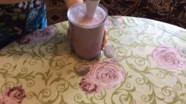 Как сделать клюквенный смузи.Ну очень вкусно и просто. смотреть онлайн