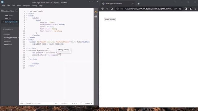 HOW TO ALLOW USERS TO CHANGE BETWEEN DARK MODE AND LIGHT MODE ON YOUR WEBSITE смотреть онлайн