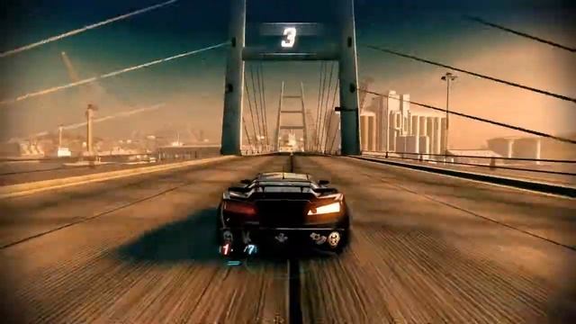 Split/Second Velocity Eleminator - Hafenstrecke [Gameplay][HD][GeForce GTS250] смотреть онлайн