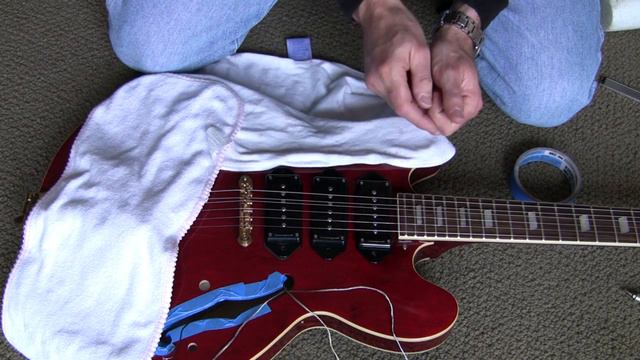 Replacing Pickups In a Semi-Hollow Body Guitar, part 2: Positioning the Pickups смотреть онлайн