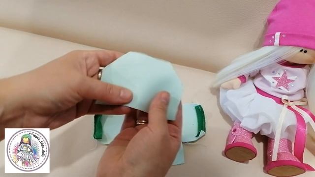 Как сшить свитшот для куклы. Выкройка БЕСПЛАТНО смотреть онлайн