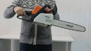 Обзор бензопилы Stihl MS 170