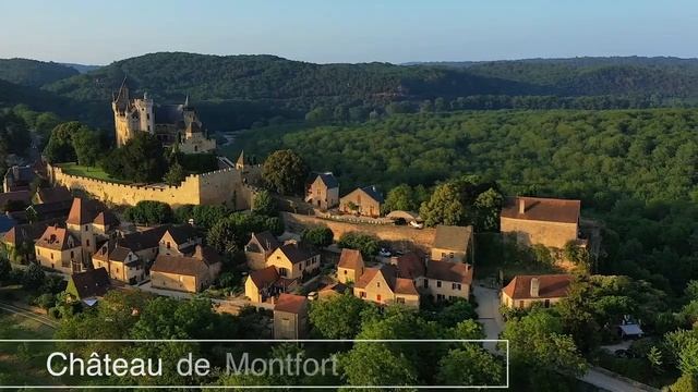 La vallée de la Dordogne vue du ciel ! смотреть онлайн