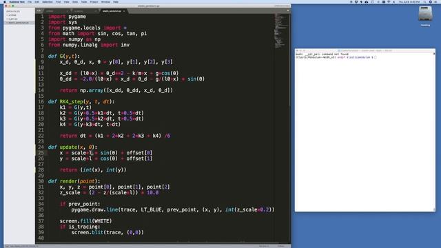 Animating the Elastic Pendulum (2DOF) смотреть онлайн