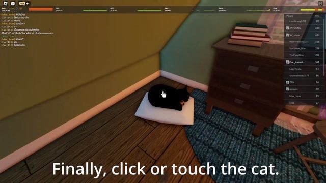 Roblox Rainy Day | Maxwell the cat Badge Location смотреть онлайн