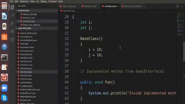 Session- 13:Interface vs Abstract class in Java/Java Basic Tutorial in marathi/ java in मराठी смотреть онлайн