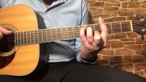 Аккорд D# на гитаре