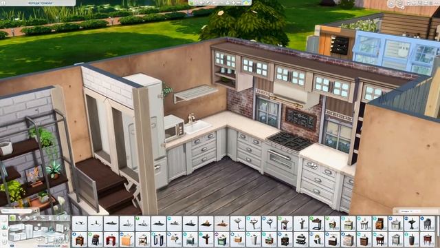 Дом с зимним садом Симс 4?House with a winter garden The Sims 4 | Строительство | NO CC смотреть онлайн