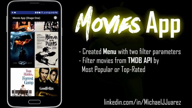 Michael Juarez Portfolio - Movie App (Android) смотреть онлайн