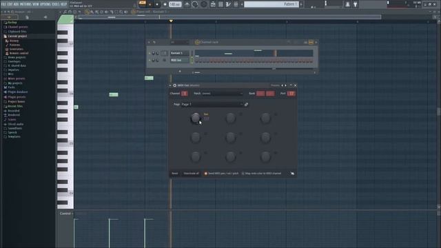 Fruity Loops virtual Sustain Pedal смотреть онлайн