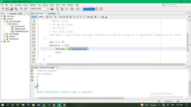 Basic-Java Control flow statement- While & do While loops #013 смотреть онлайн